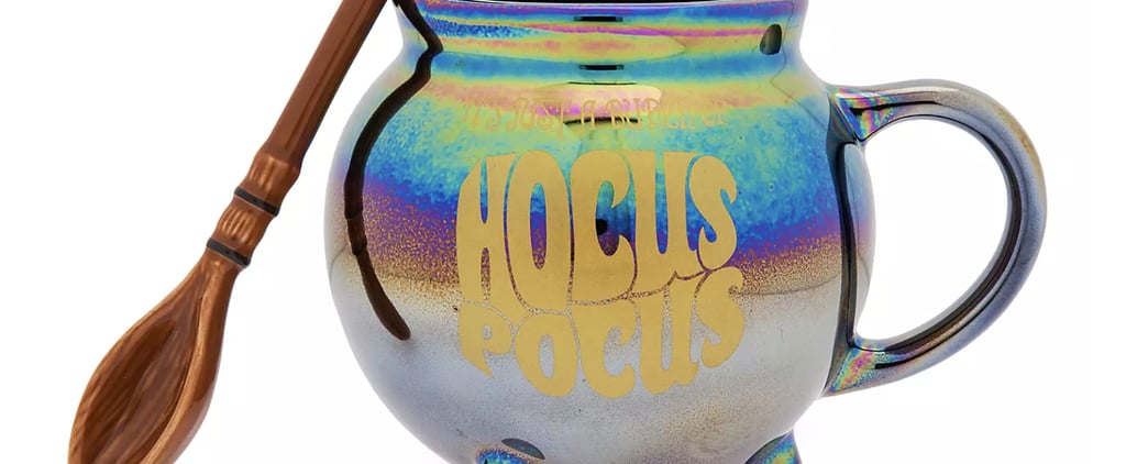 Disney Is Selling a Hocus Pocus Mug and Broomstick Spoon Set