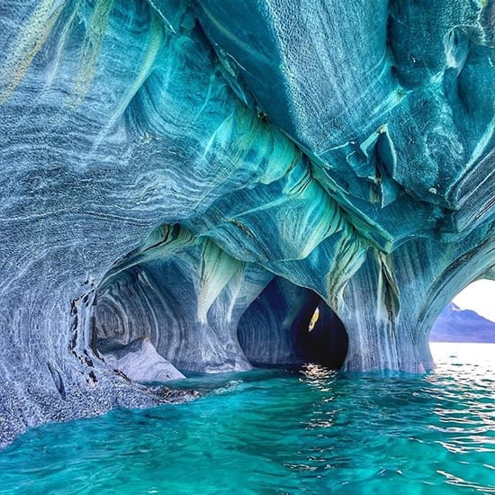 Marble Caves in Patagonia, Chile