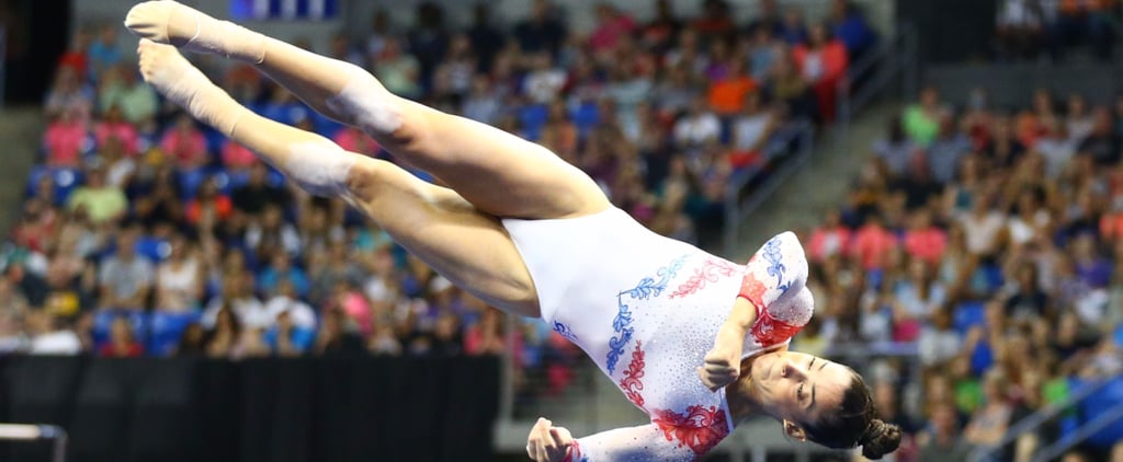 Gymnast Aly Raisman Floor Routine 2016