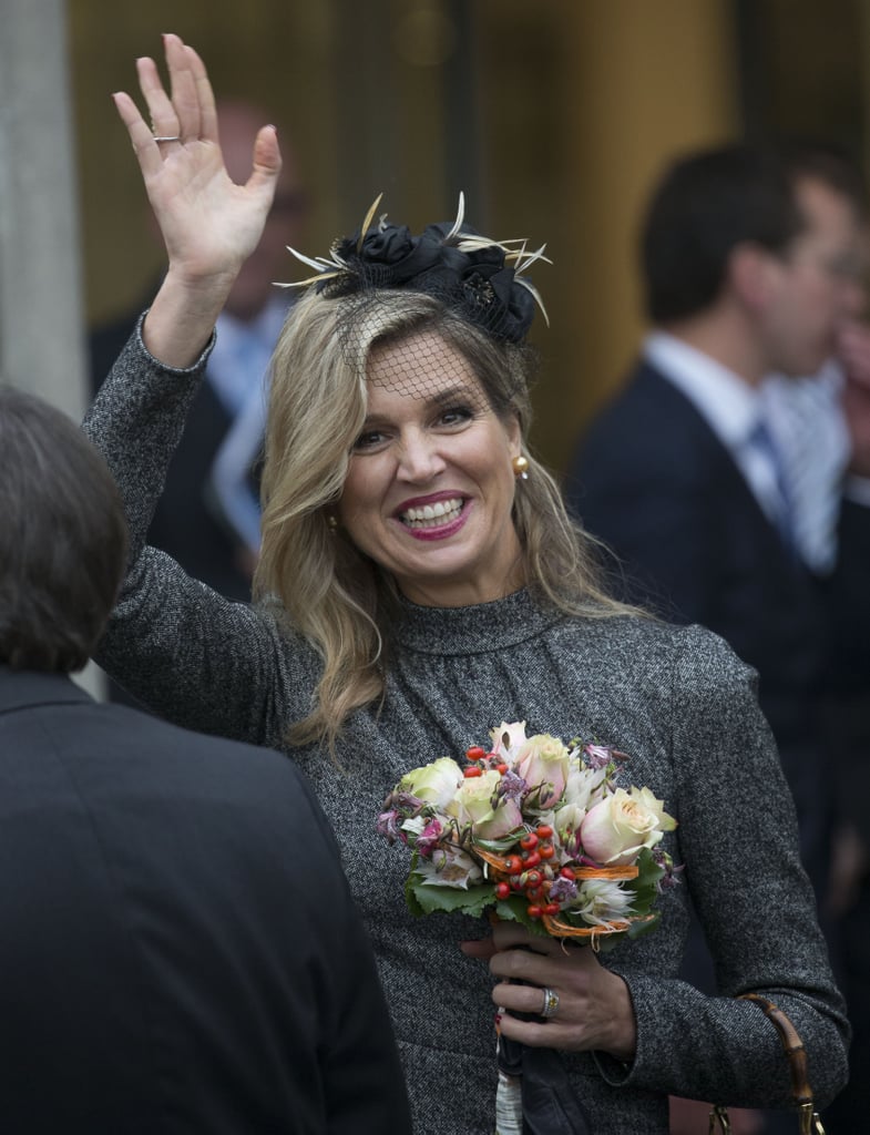 Queen Maxima of the Netherlands' Happy Faces