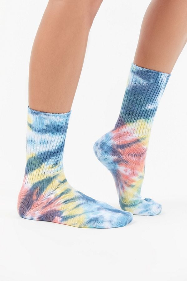 UO Tie-Dye Crew Sock