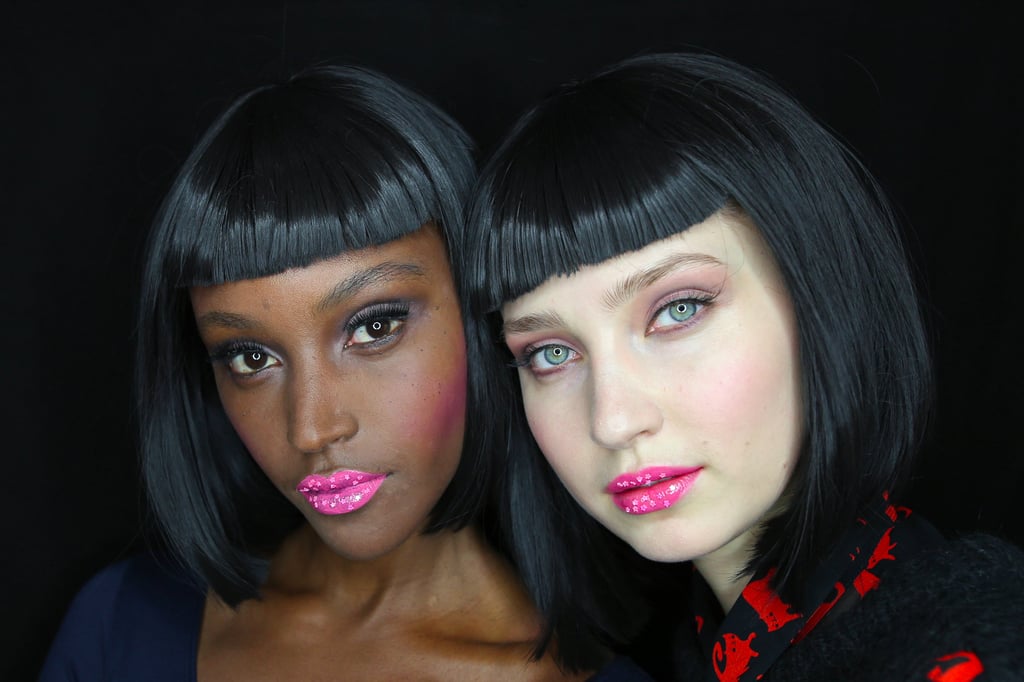 Star Sequin Lips Berlin Fashion Week 2017