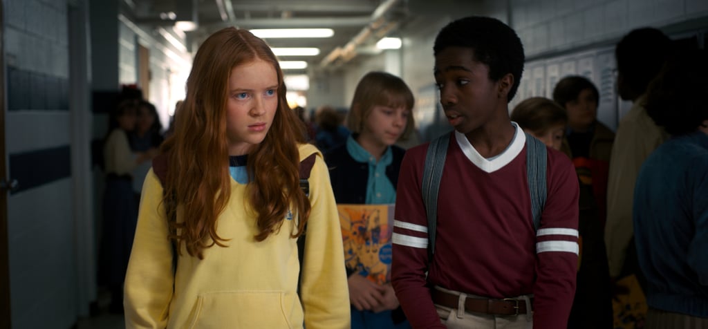 stranger things yellow hoodie