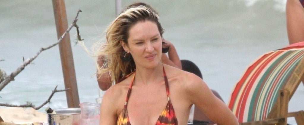 Candice Swanepoel Wearing Bikini in Brazil