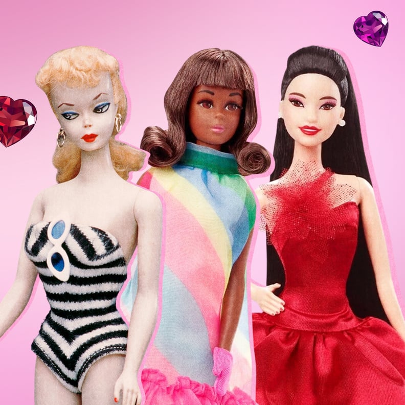 Classic Barbie - White -- Pink or Black background. Licensed