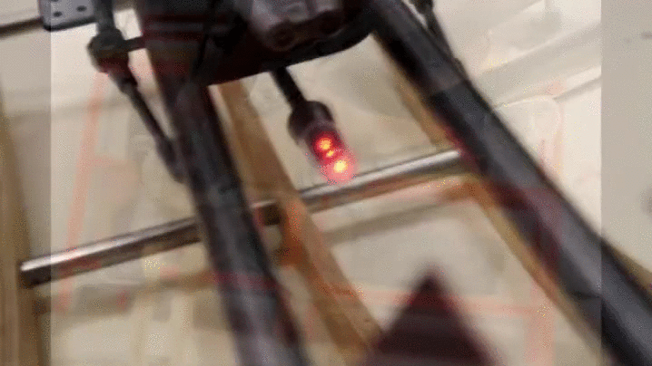 The LED blaster is totally safe for kids . . . but not for Stormtroopers.