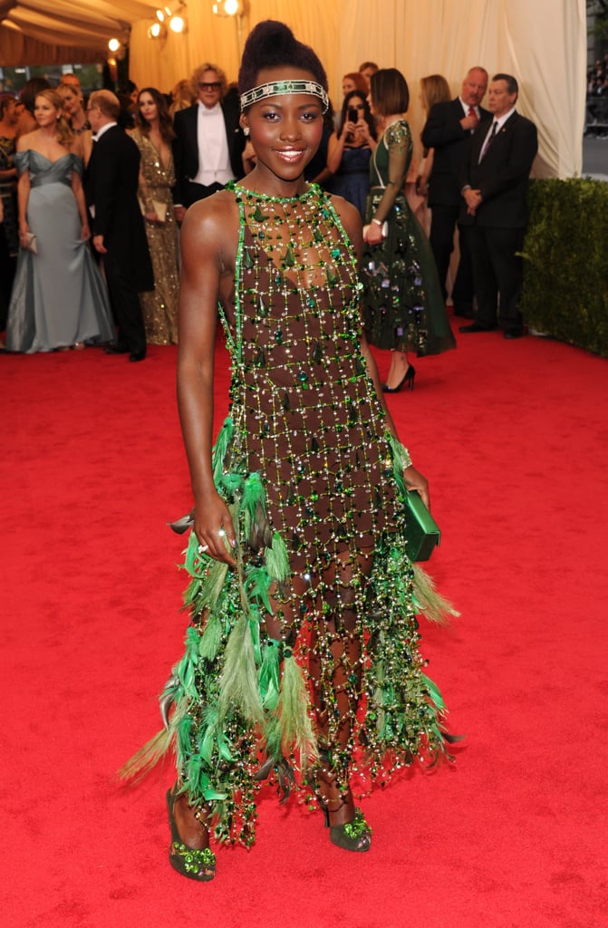 Lupita Nyong'o at the Met Gala 2014