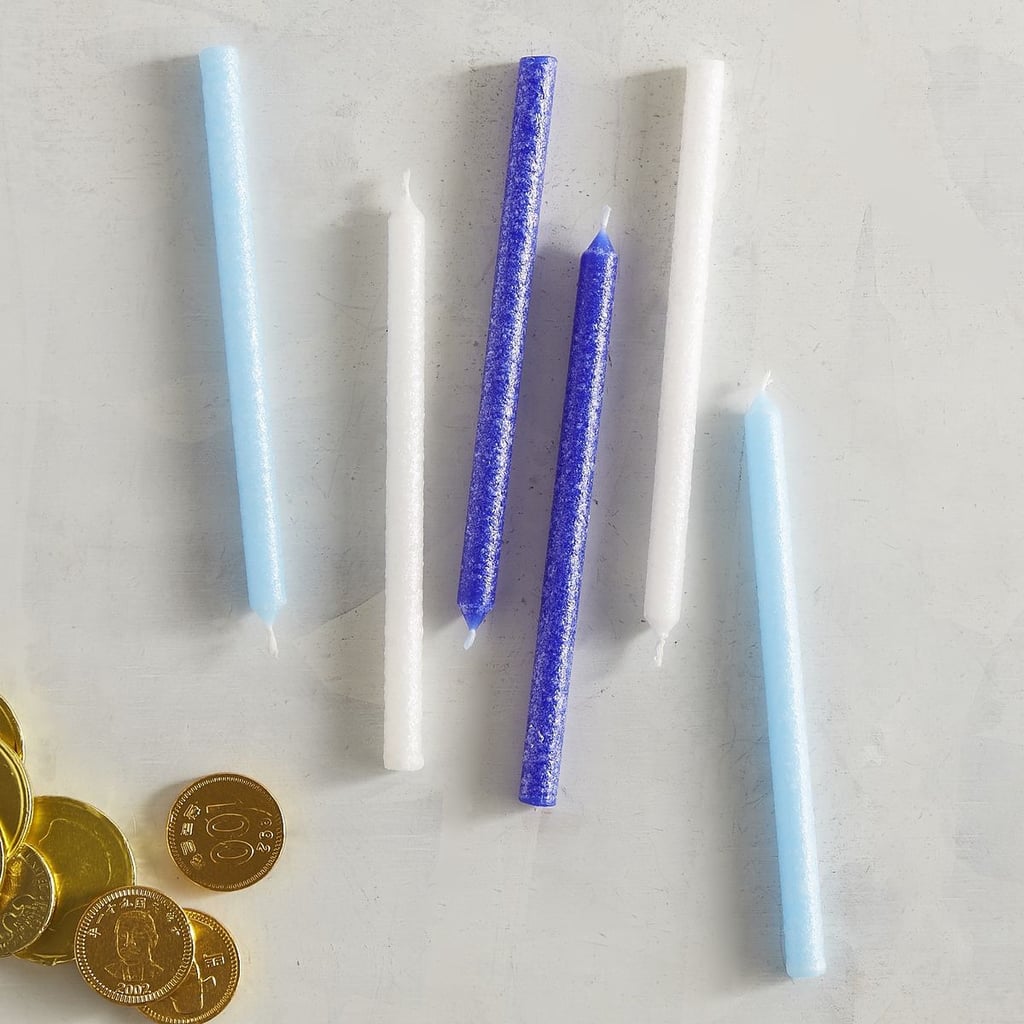 Set of 45 Menorah Unscented Candles ($12)