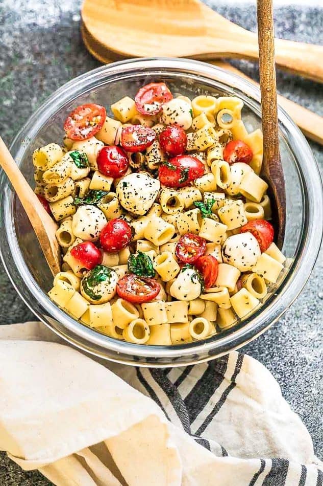 Caprese Pasta Salad | Cold School Lunch Ideas | POPSUGAR Family Photo 10