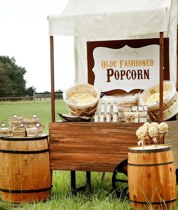 Old-Fashioned Popcorn Bar