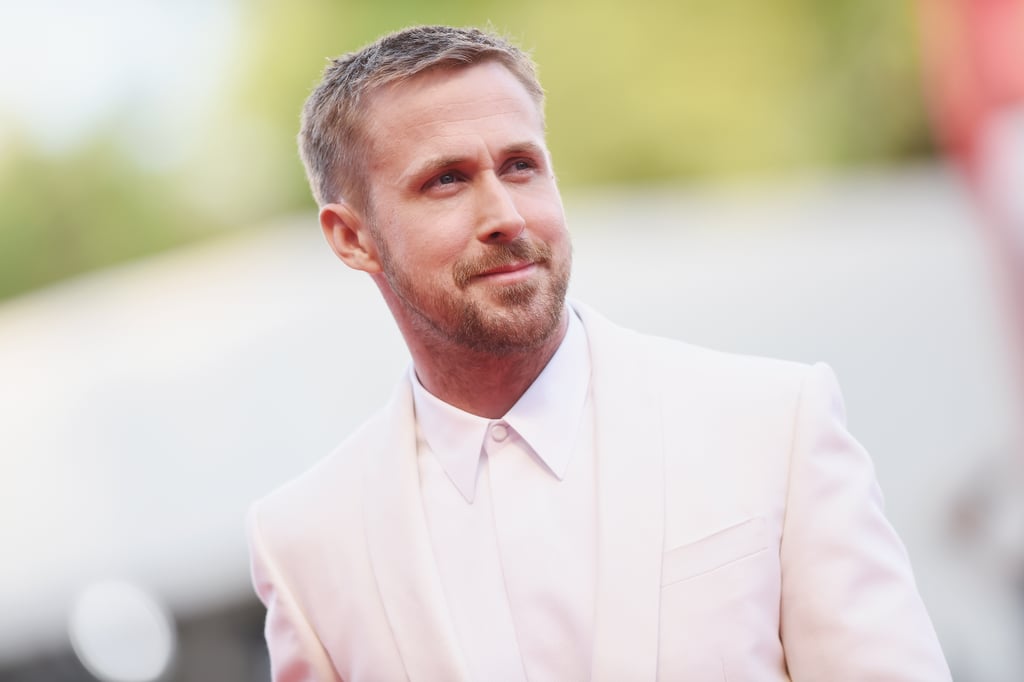 Ryan Gosling Promoting First Man Pictures