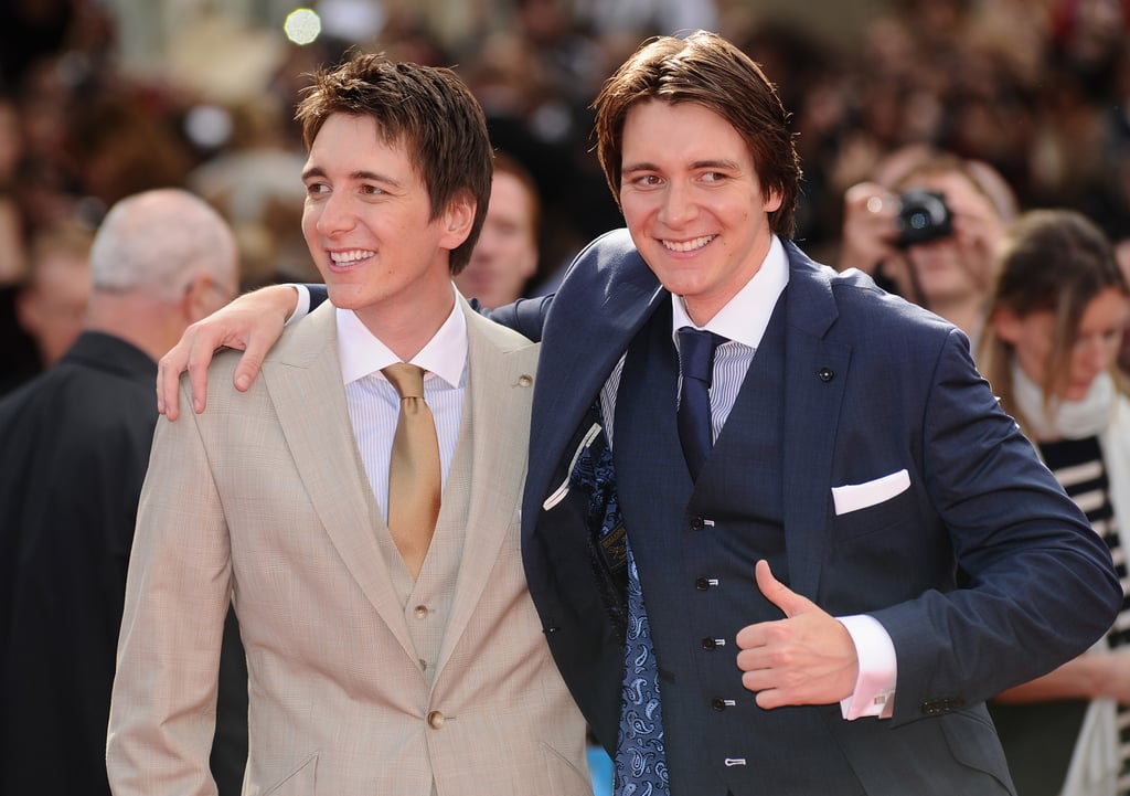 James and Oliver Phelps | Celebrity Brothers | POPSUGAR Celebrity Australia  Photo 10