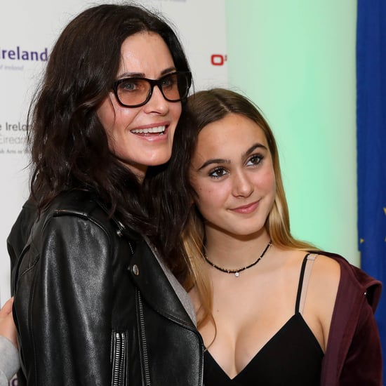 Courteney Cox and Daughter Coco at Ed Sheeran Concert 2018