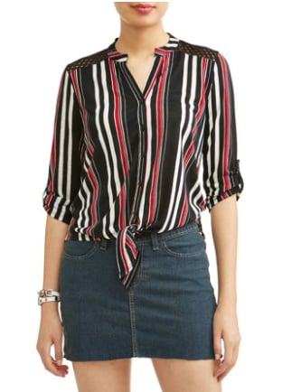 Tie Front Top