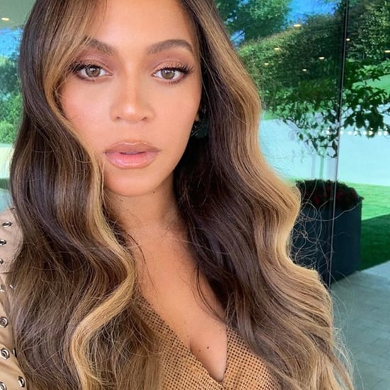 Beyonce's Hair Color With Money Piece Highlights