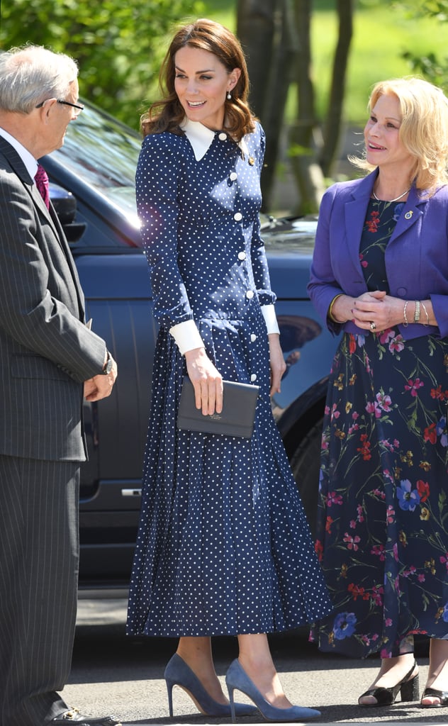 Kate Middleton Wears Polka-Dot Dress to Bletchley Park 2019 | POPSUGAR ...