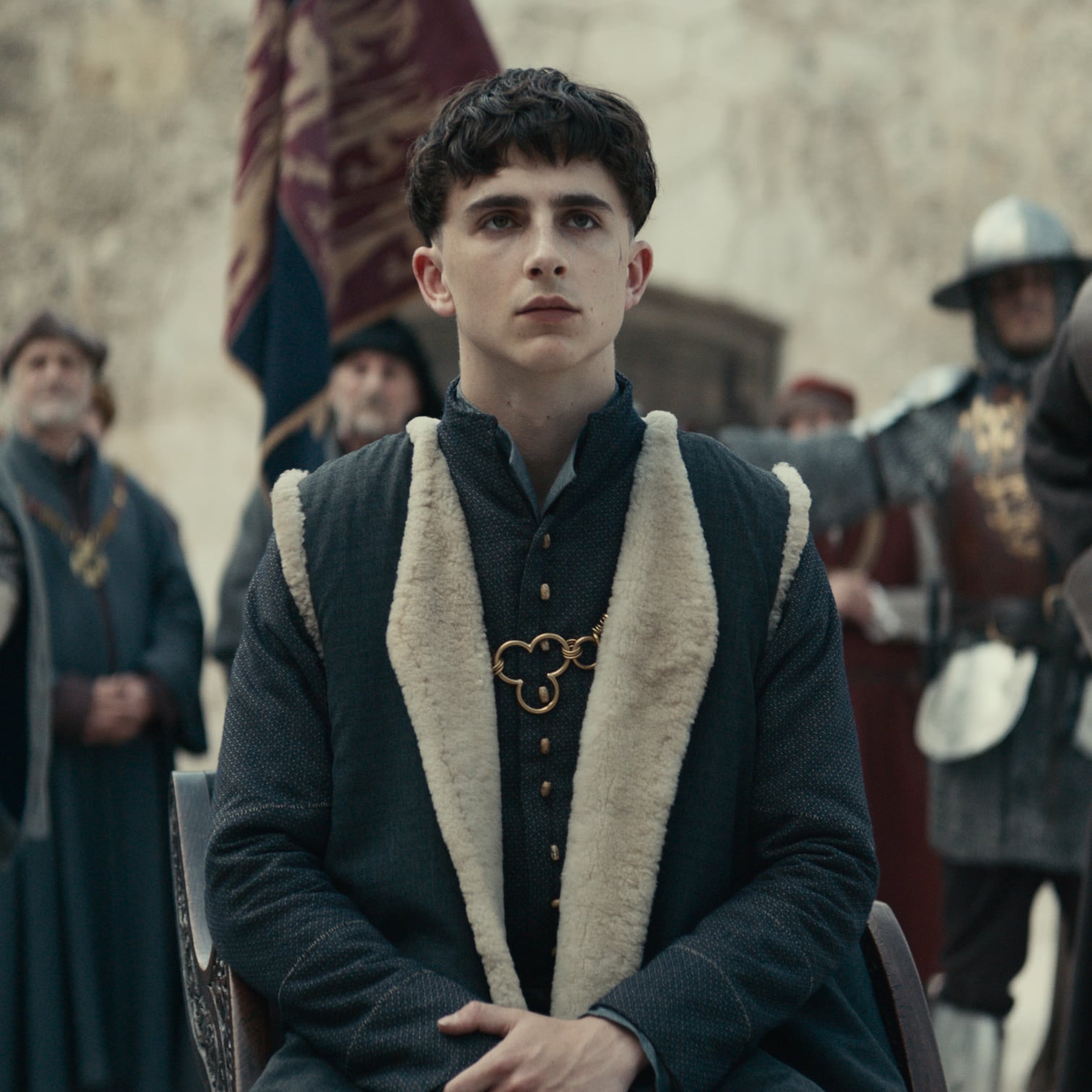 Timothee Chalamet The King Movie Poster Popsugar Entertainment