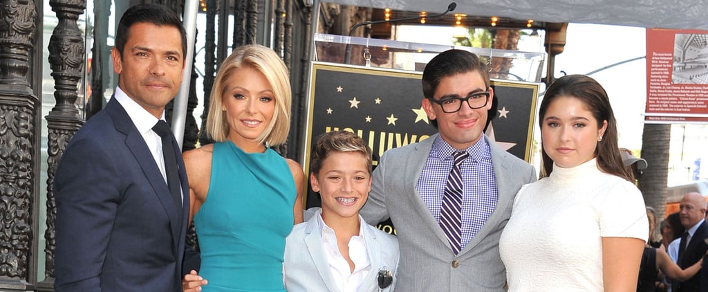 Kelly Ripa Hollywood Walk of Fame Pictures