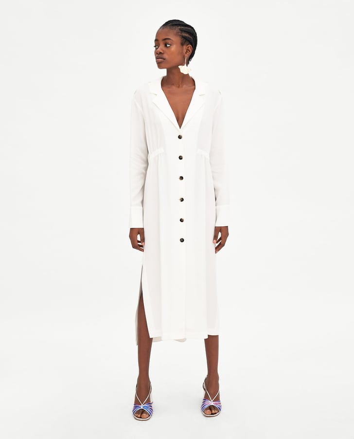 zara white dress pants