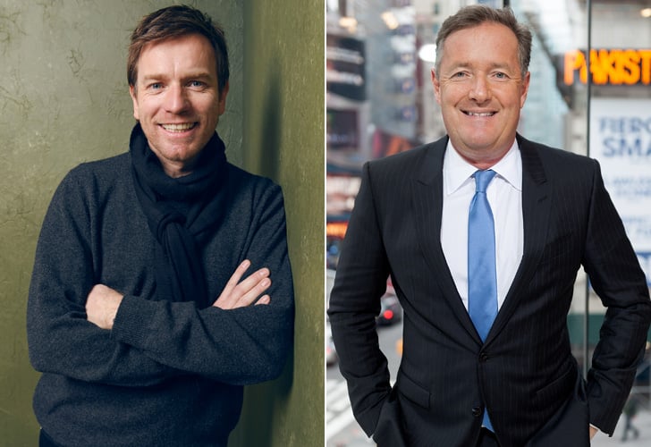 January: Ewan McGregor vs. Piers Morgan