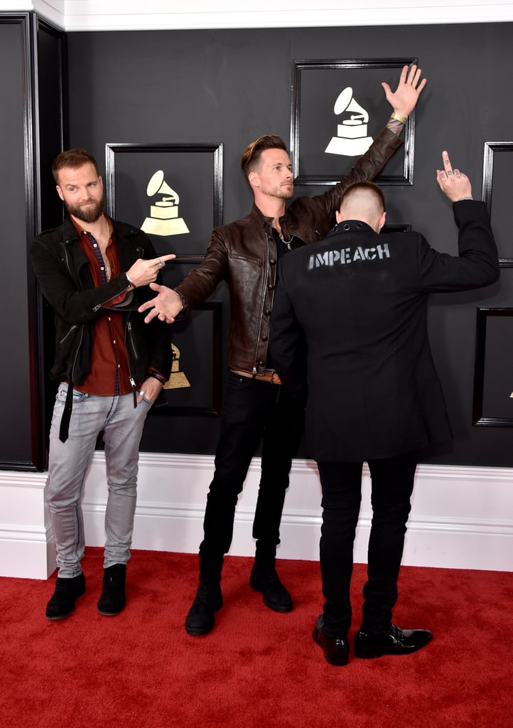 Highly Suspect Protest Trump at the 2017 Grammys