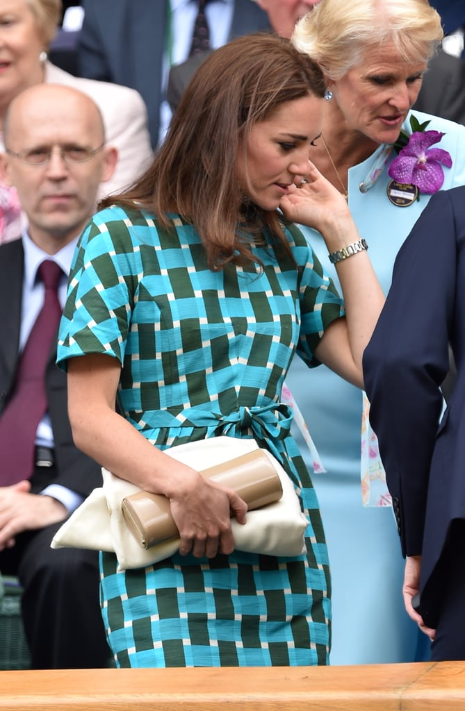 The taupe L.K. Bennett 'Avona' is popular with the duchess.