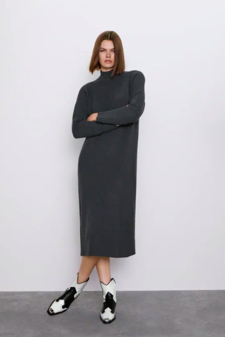 zara winter dress