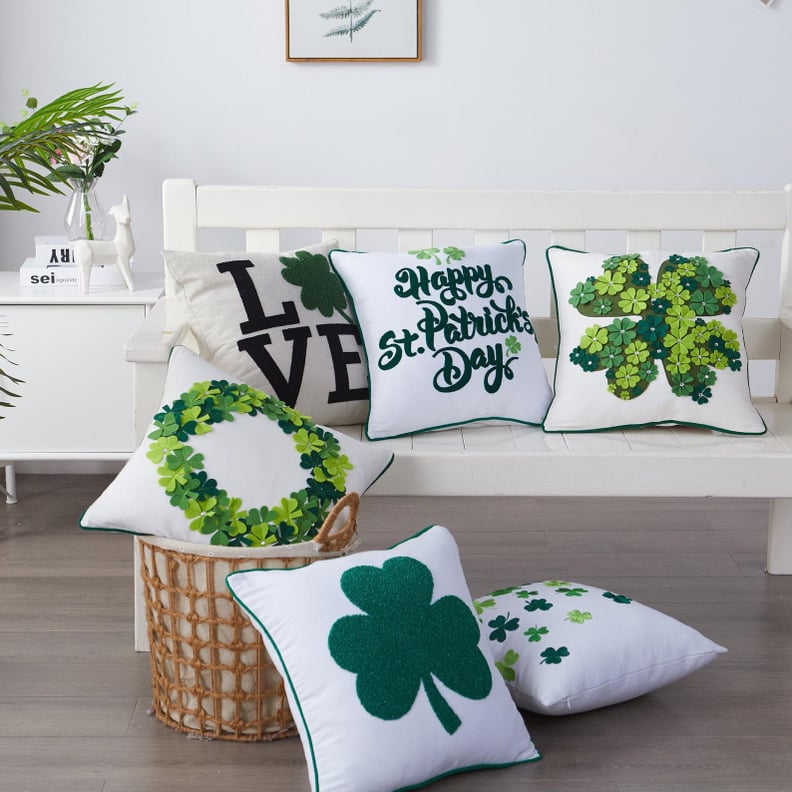 St. Patrick's Day Throw Pillow Case
