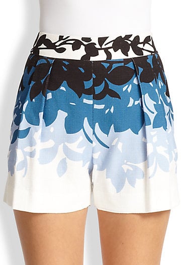 Carolina Herrera Floral Shorts