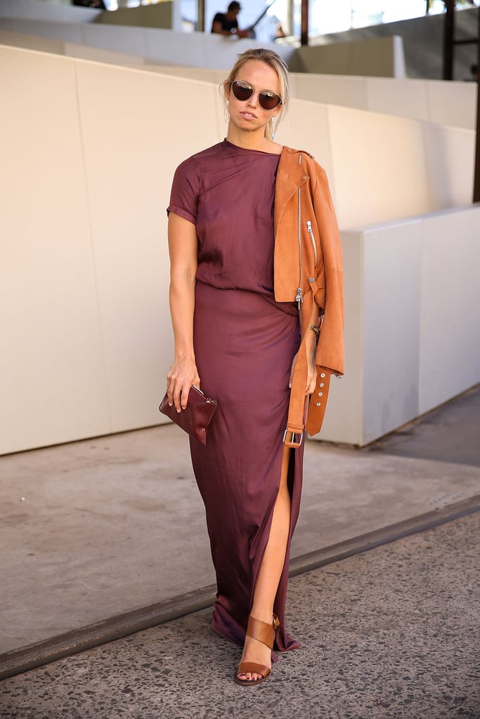Cranberry and Tan Is the Color Combo You Haven't Tried Yet