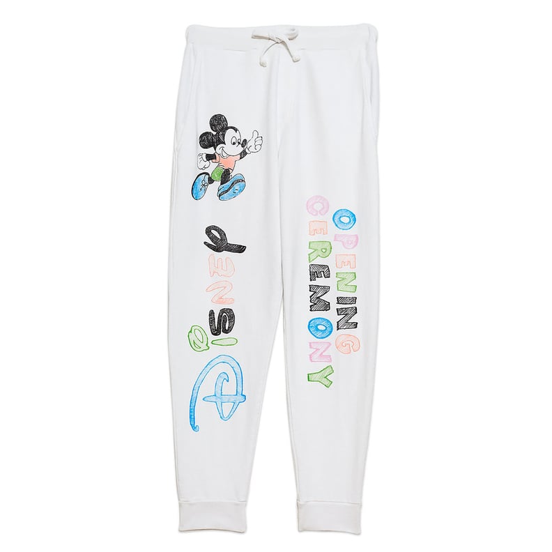 Disney Mickey Mouse Sweatpants for Adults by Opening Ceremony - White