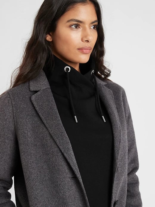 Banana Republic Funnel-Neck Sweatshirt