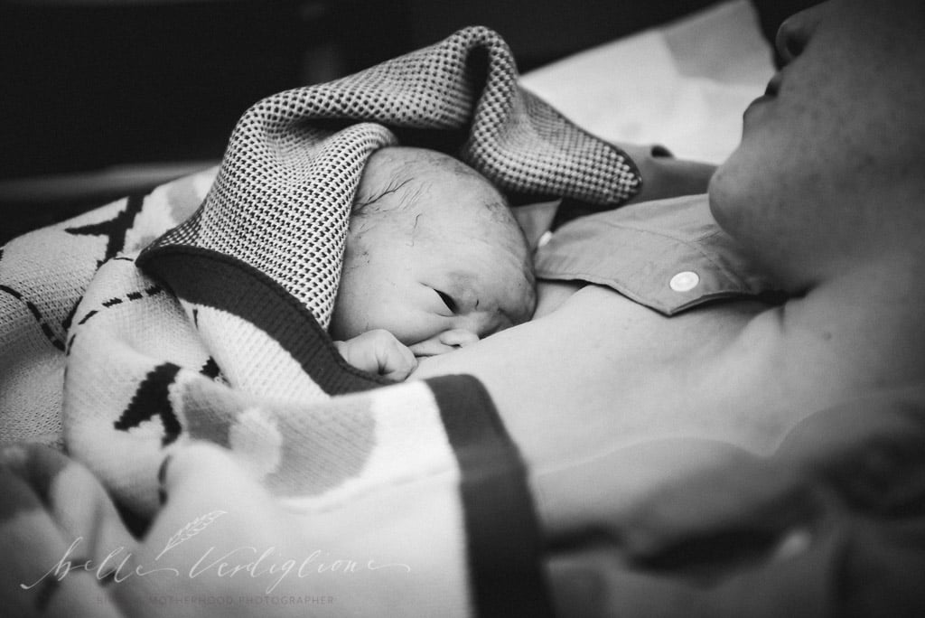 Photos of Moms Breastfeeding For the First Time