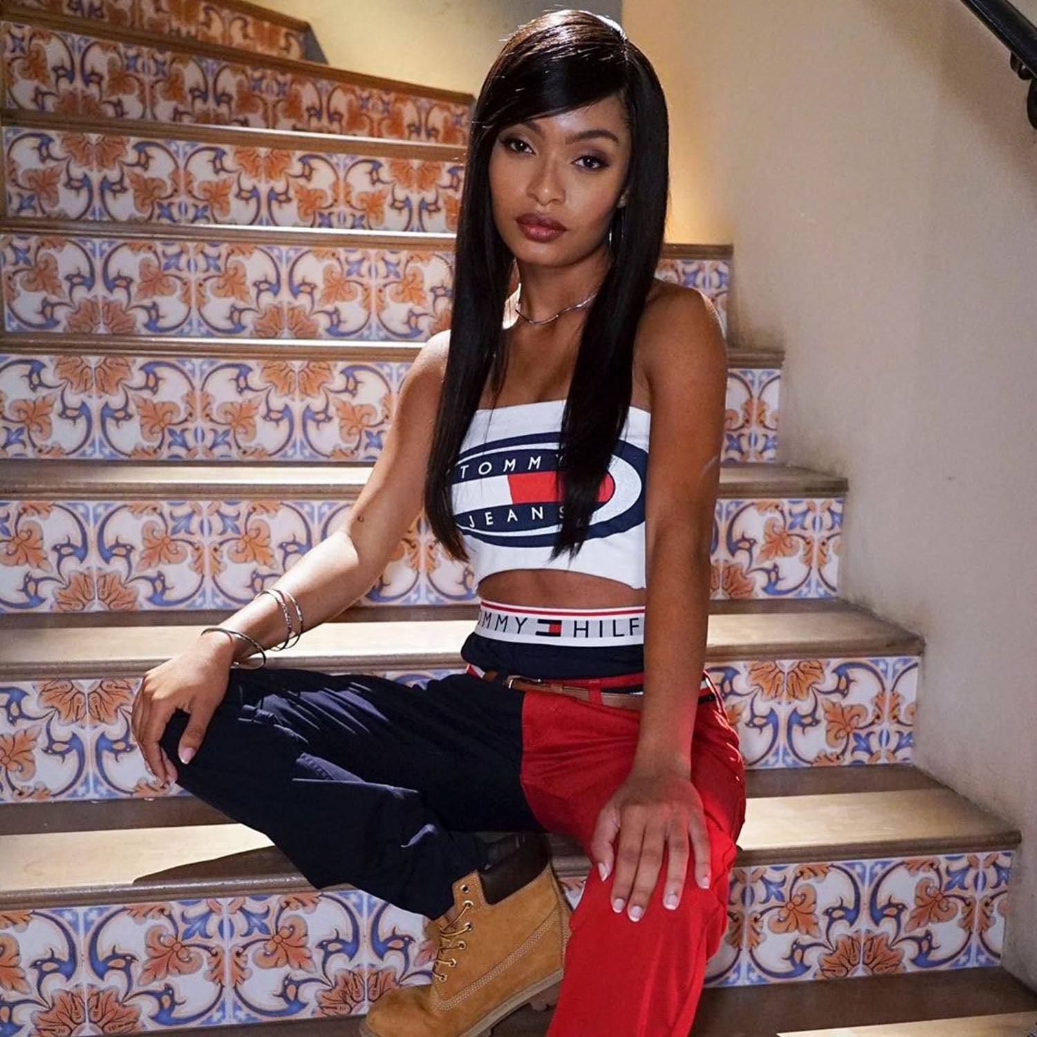 Malfunction input Surichinmoi Yara Shahidi Dressed as Aaliyah in Tommy Hilfiger | Photos | POPSUGAR  Fashion