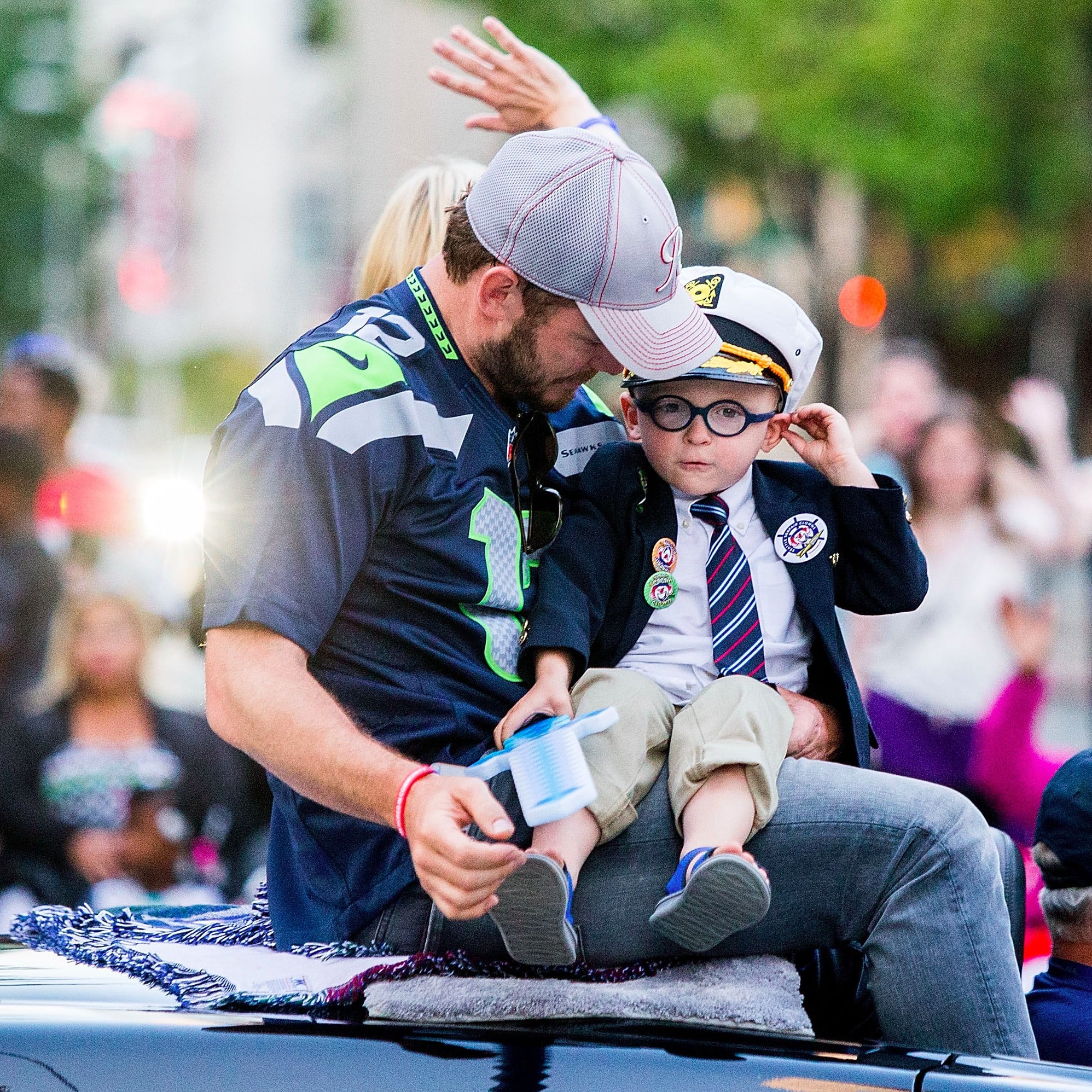 Chris Pratt And Anna Faris Family Pictures Popsugar Celebrity