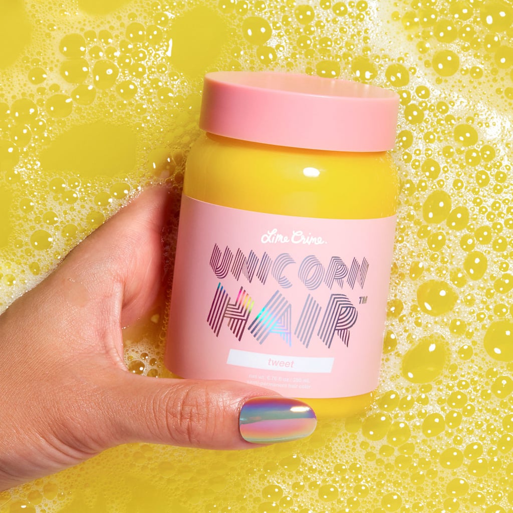 Lime Crime Unicorn Hair in Tweet