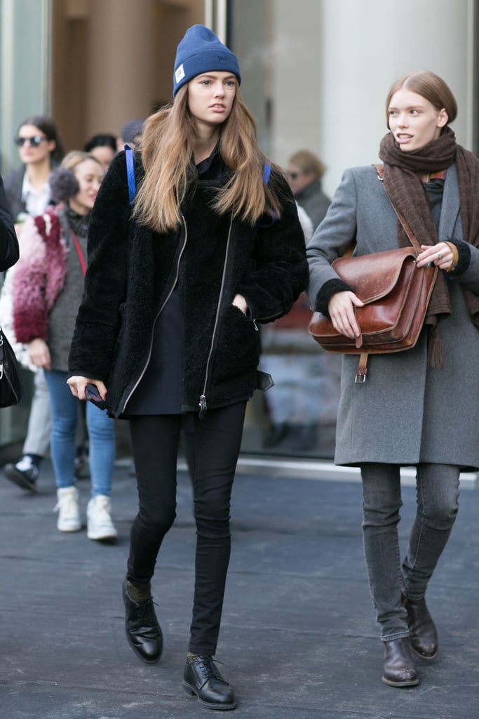 NYFW Day Seven | Model Street Style Fashion Week Fall 2015 | POPSUGAR ...