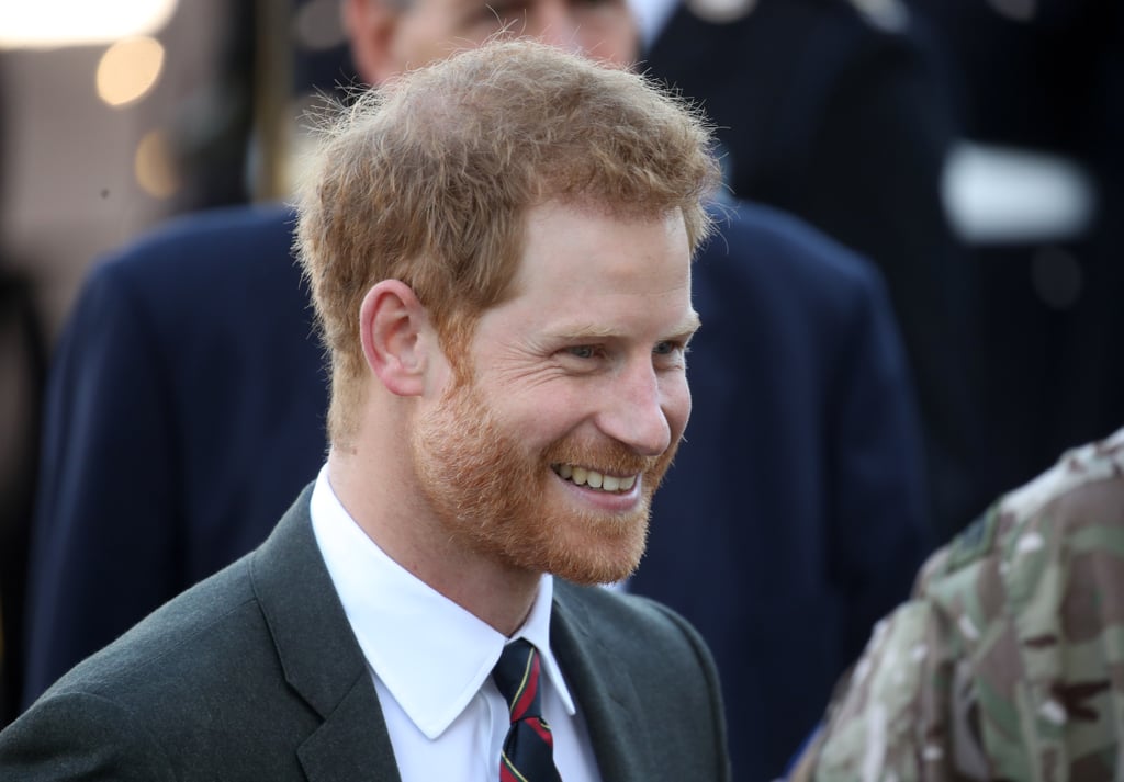 Prince Harry Visits the Royal Marines September 2018