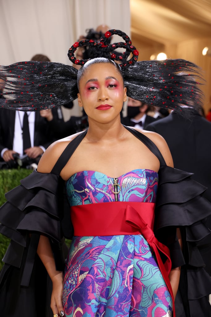 Naomi Osaka's Louis Vuitton Dress | Met Gala 2021