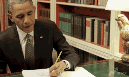 Barack Obama Using a Selfie Stick Video
