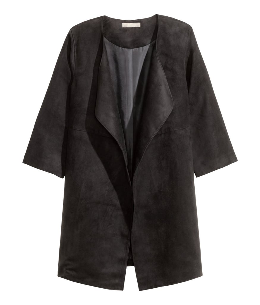 H&M Imitation Suede Coat ($60)