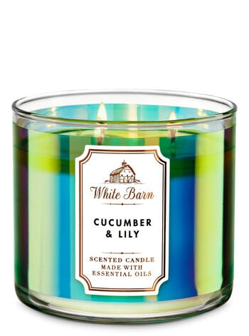 Cucumber & Lily 3-Wick Candle