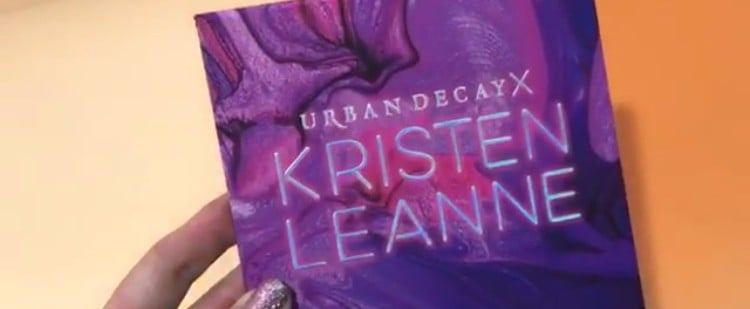 Urban Decay Kaleidoscope Palette Kristen Leanne Swatches