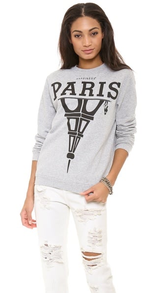 Happiness Paris Is What's Up Sweatshirt