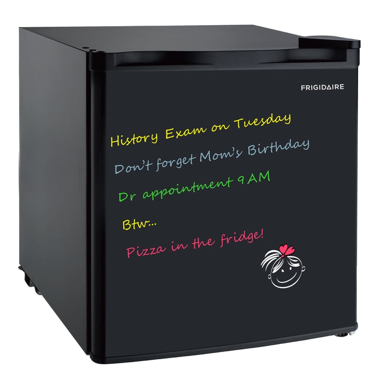 Frigidaire Black Eraser Board Mini Fridge Cute Dorm Room Mini Fridges