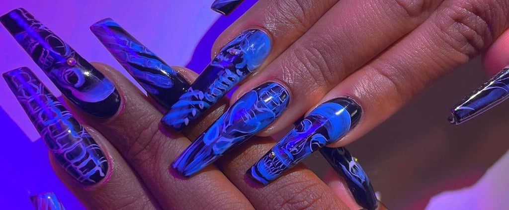 The Claws Are Out This Halloween — See Megan Thee Stallion's Bone-Chilling X-Ray Manicure