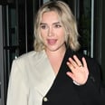 Florence Pugh Steps Out in a Micro Miniskirt and Mismatched Boots