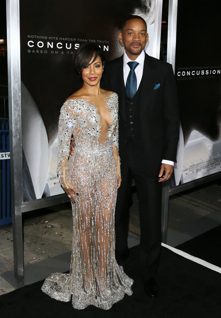Will Smith Jada Pinkett Smith Concussion Red Carpet ...