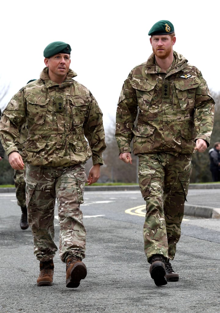 Prince Harry in Uniform at Green Beret Presentation 2019