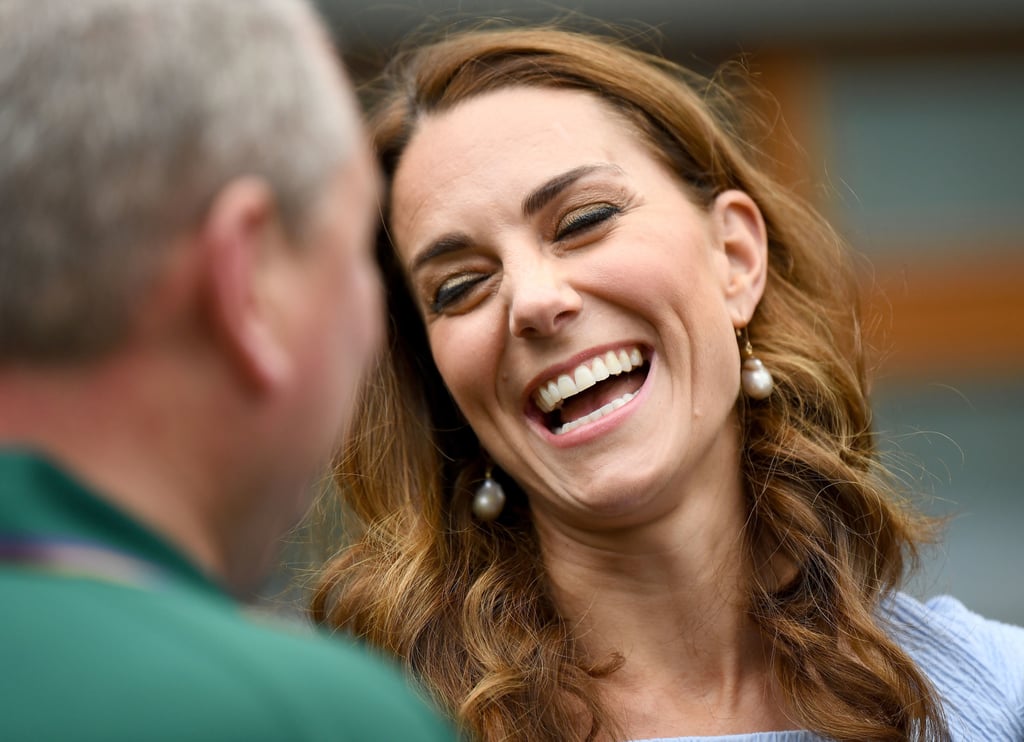 Kate Middleton Blue Dress at Wimbledon 2019